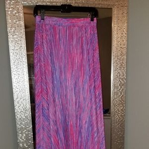 *Ankle Length Pleated Skirt*